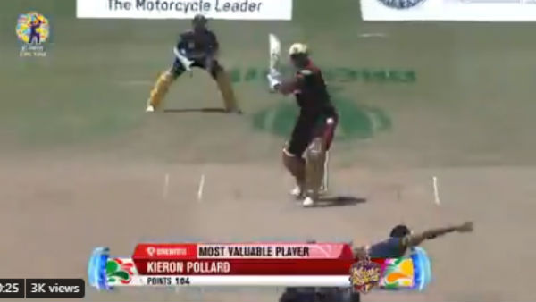 பொல்லார்டு 72 ரன்