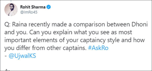 யாரையும் கம்பேர் செய்யக்கூடாது 