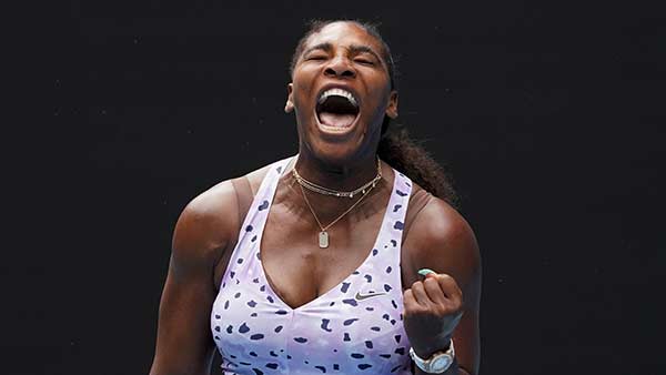 இரண்டாவது இடத்தில் செரீனா 