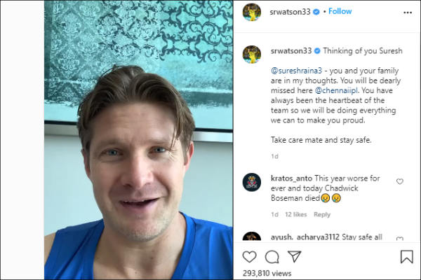 ஷேன் வாட்சன் பாராட்டு 