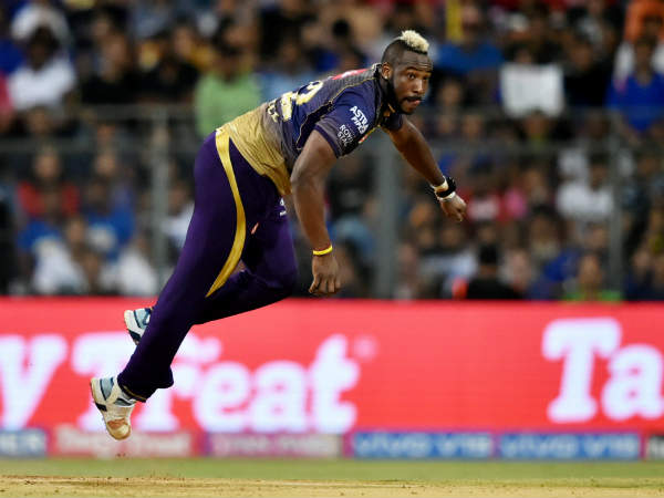 ரஸல் விழுந்தார்