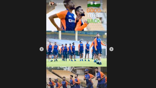 பயிற்சிகளில் வீரர்கள் 