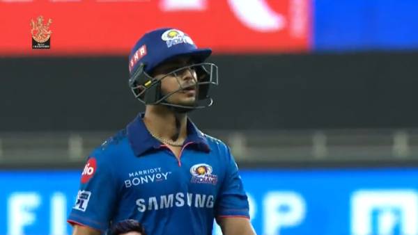 இஷான் கிஷன் அவுட்