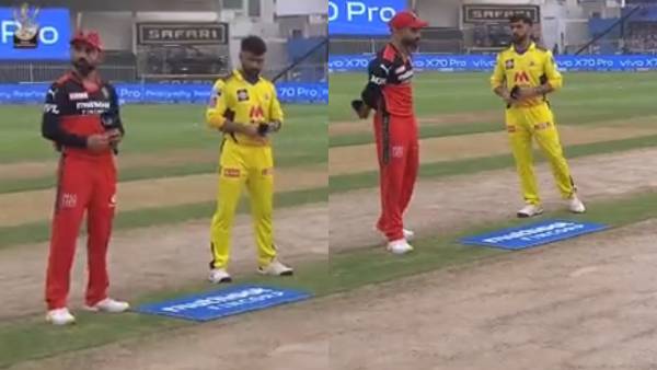 csk won the toss and elect to field first against rcb ipl 2021