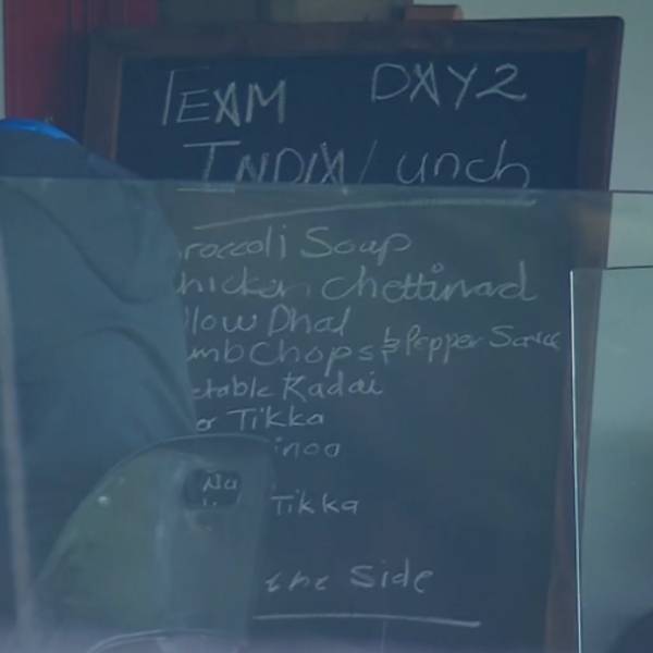  வீரர்களின் உணவு மெனு 