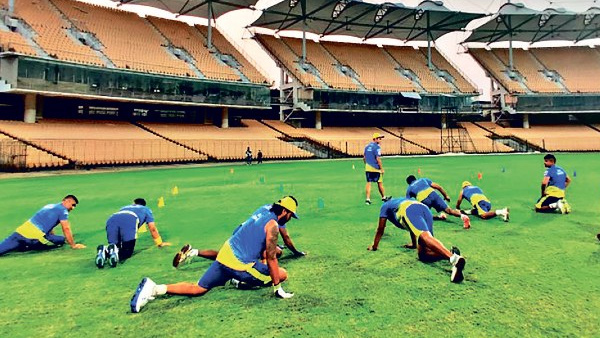 சிஎஸ்கே பயிற்சி