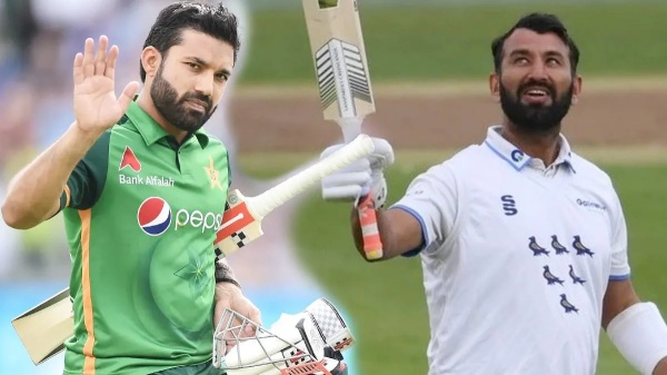  புஜாராவுடன் ஜோடி 