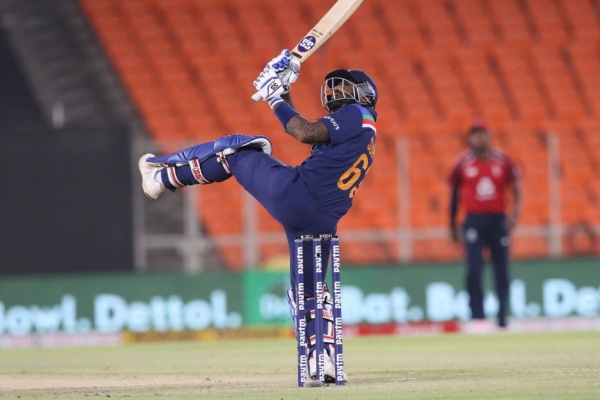 சூர்யகுமாரின் பேட்டிங்