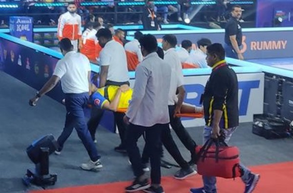 கேப்டனுக்கு காயம் 