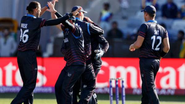  Namibia put strong performance in batting vs Srilanka