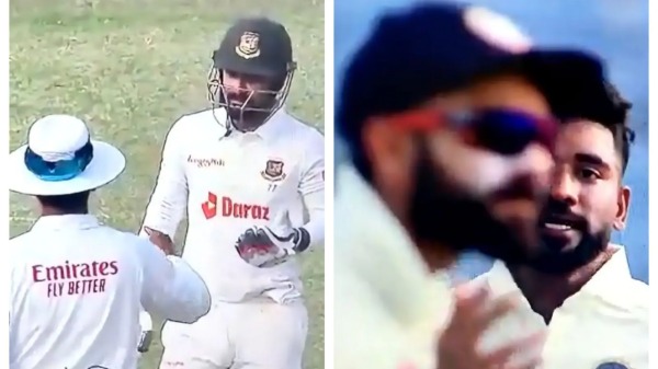 சிராஜ் - லிட்டன் தாஸ் வாக்குவாதம் 