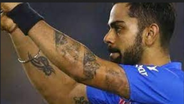 விராட் கோலியின் டாட்டூ 