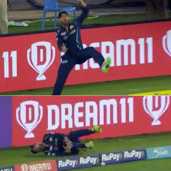 Gujarat titans star Player Kane williamson injured his leg while fielding 