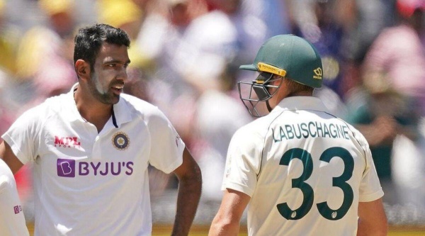 அஸ்வினின் ரியாக்‌ஷன்