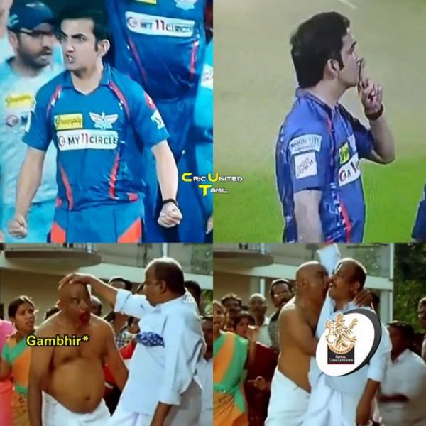  IPL 2023 - Fans trolling RCB Team for their loss vs lsg