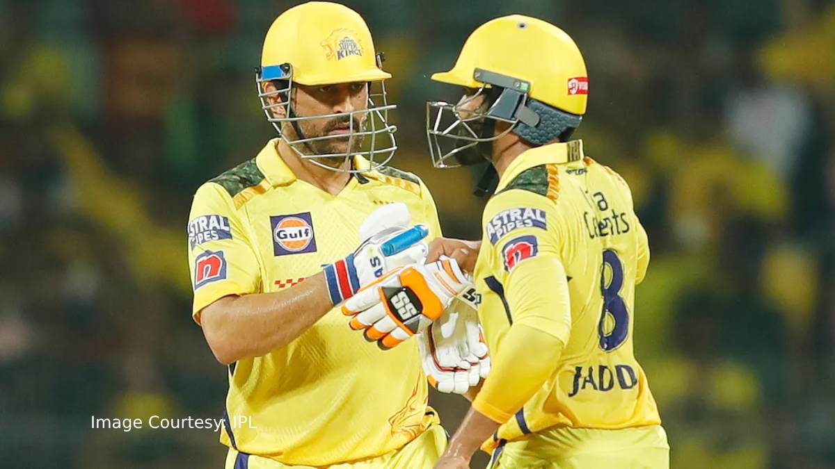 IPL - MS Dhoni and Jadeja valiant effort went vain in RR Game 