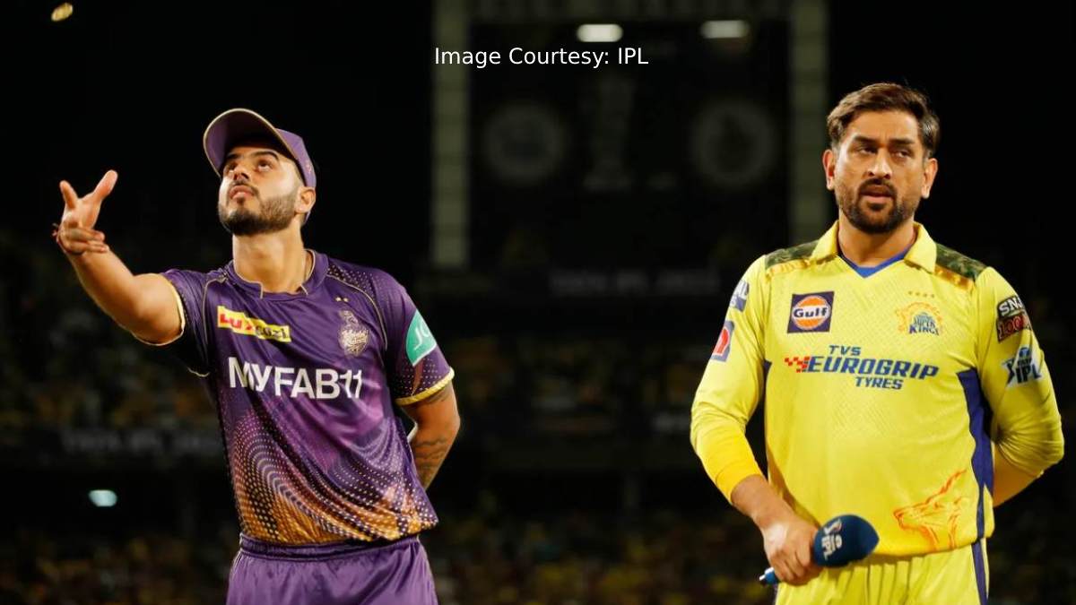IPL 2023: KKR won the toss and chose to bowl against Chennai Super Kings at Eden Gardens 