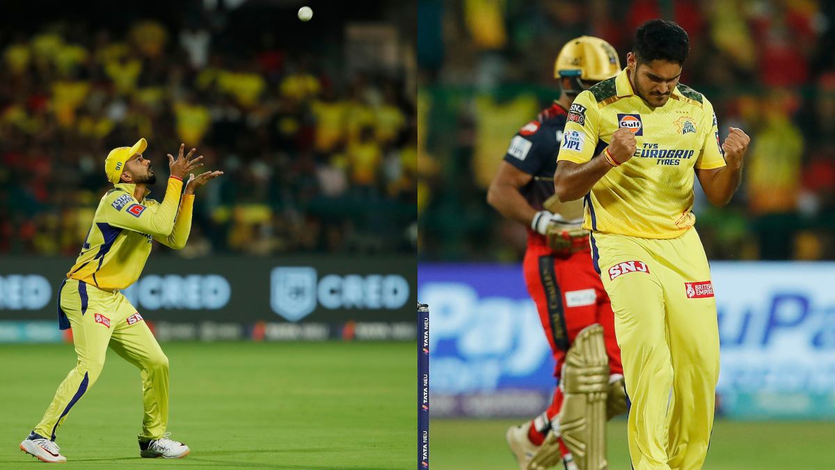 IPL 2023: CSK Impact Player Akash singh picks Virat Kohli in the First over 