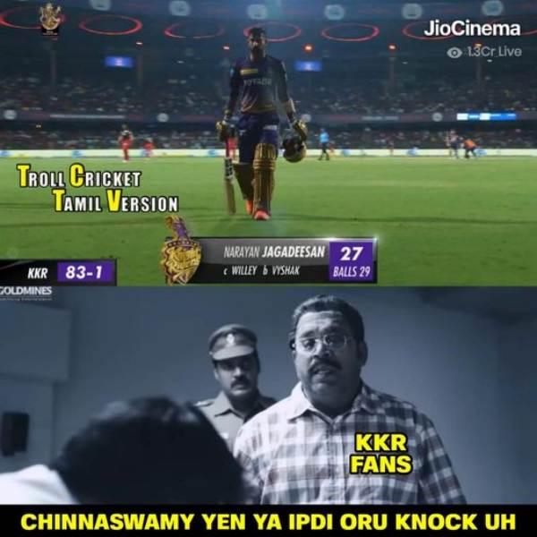 IPL 2023: Stunning memes from social media after KKR beat RCB by 21 runs 