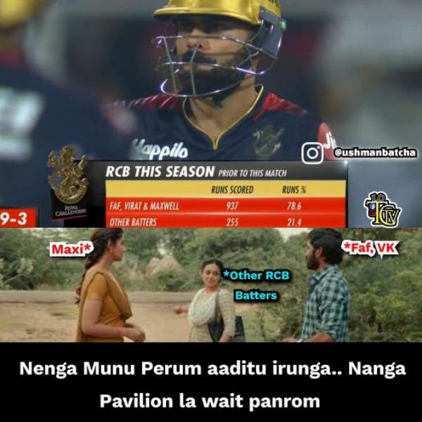 IPL 2023: Stunning memes from social media after KKR beat RCB by 21 runs 
