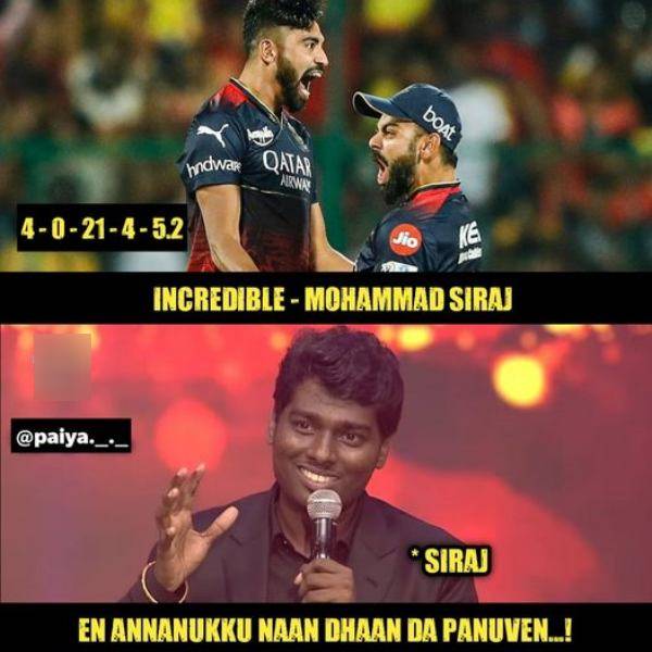 IPL 2023: Stunning memes from Social media after RCB defeats PBKS by 24 Runs 