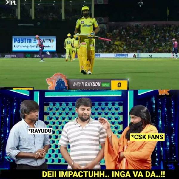 IPL 2023: Stunning Memes from Social media after RR beat CSK by 32 runs 