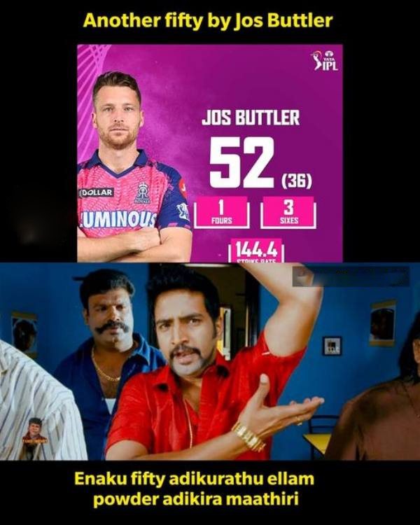 Stunning Memes of Rajasthan beats Chennai by 3 Runs in Chepauk at IPL 2023 