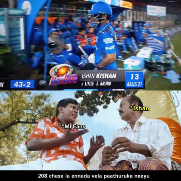 Stunning memes from social media after Gujarat Titans beat Mumbai Indians by 55 Runs 