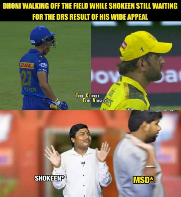 CSK fans created Stunning memes after defeated Mumbai by 7 Wickets in IPL 2023