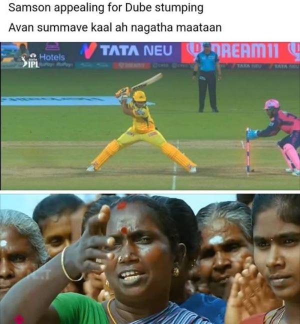 Stunning Memes of Rajasthan beats Chennai by 3 Runs in Chepauk at IPL 2023 