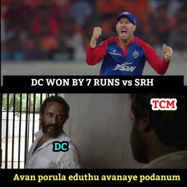 IPL 2023: Stunning Memes of SRH beat Delhi Capitals by 7 Runs 