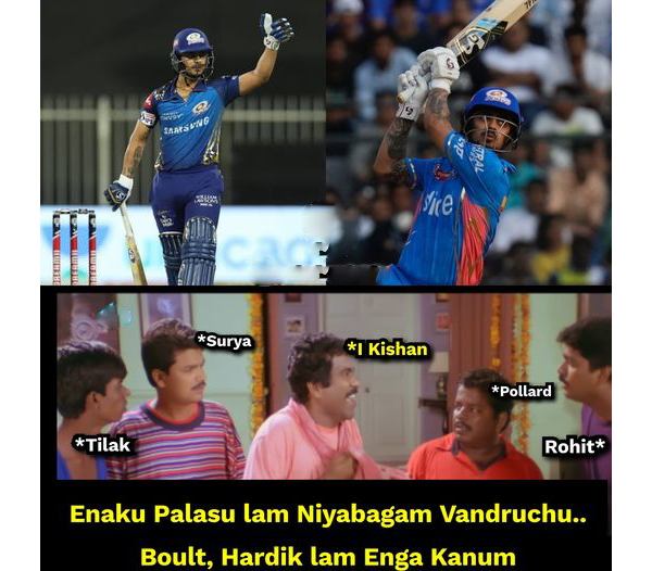 IPL 2023: Stunning memes of fans from Social media after Mumbai beats KKR today