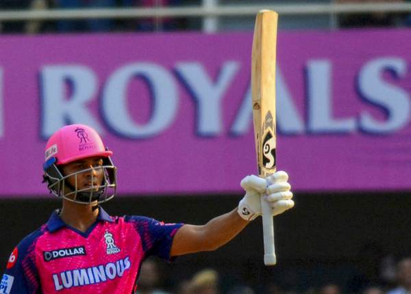 RR opener Yashasvi Jaiswal scored a 25 ball fifty against Delhi in IPL 2023 
