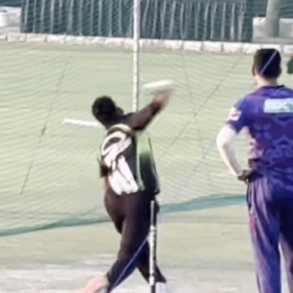 IPL 2023: Malinga 2.0 Ravindra Khichad was called up by Rajasthan Royals to practise playing against CSK Pathirana bowling 