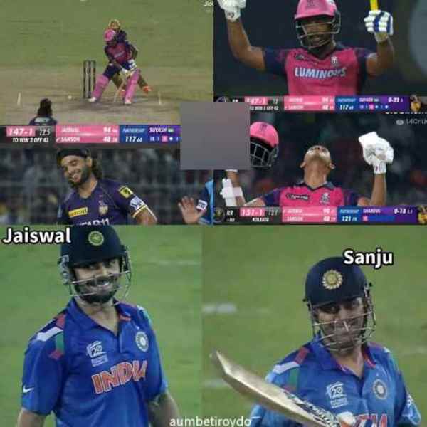 Stunning memes from social Media after Rajasthan Royals beat Kolkata by 9 wickets in IPL 2023 