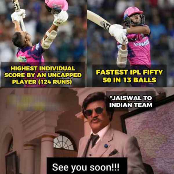 Stunning memes from social Media after Rajasthan Royals beat Kolkata by 9 wickets in IPL 2023 