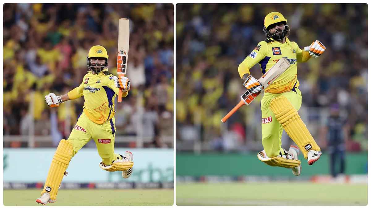 Wife Rivaba is emotional after Ravindra Jadeja hit those winning Boundary for CSK to win the 5th IPL trophy 