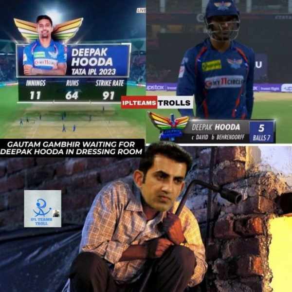 Stunning memes from Social Media, after Lucknow won by 5 runs against Mumbai Indians in IPL 2023 