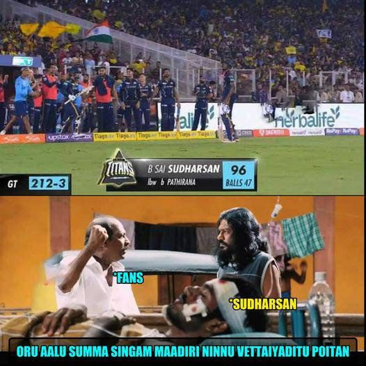 Stunning Memes from Social Media after Chennai won the 5th IPL Trophy by defeating GT by 6 Wickets 