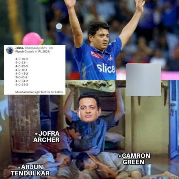 IPL 2023: Fans created Stunning Memes After Mumbai beat Rajasthan by 6 Wickets 