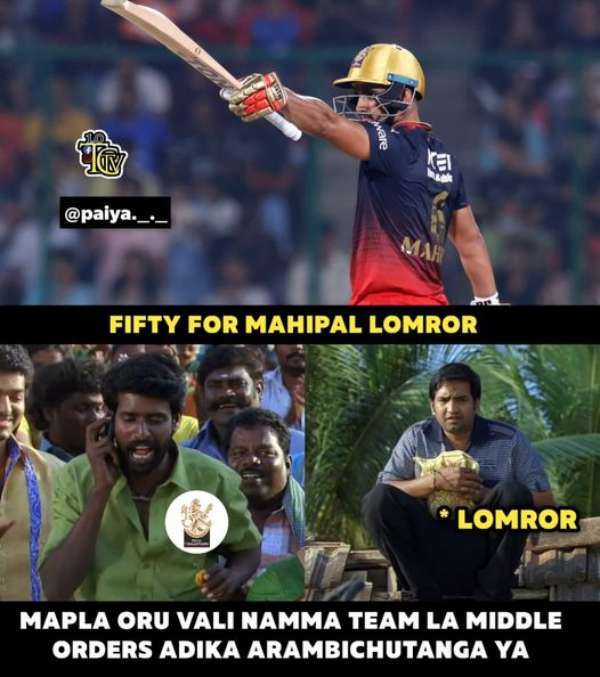 IPL 2023: Stunning memes from Social Media after Delhi beat RCB by 7 Wickets 