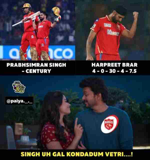 Fantastic Memes from social media after Punjab won by 31 Runs against Delhi Capitals in IPL 2023 
