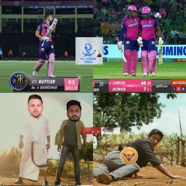 IPL 2023: Stunning Memes from Social Media After a last ball thrill win for SRH against Rajasthan 