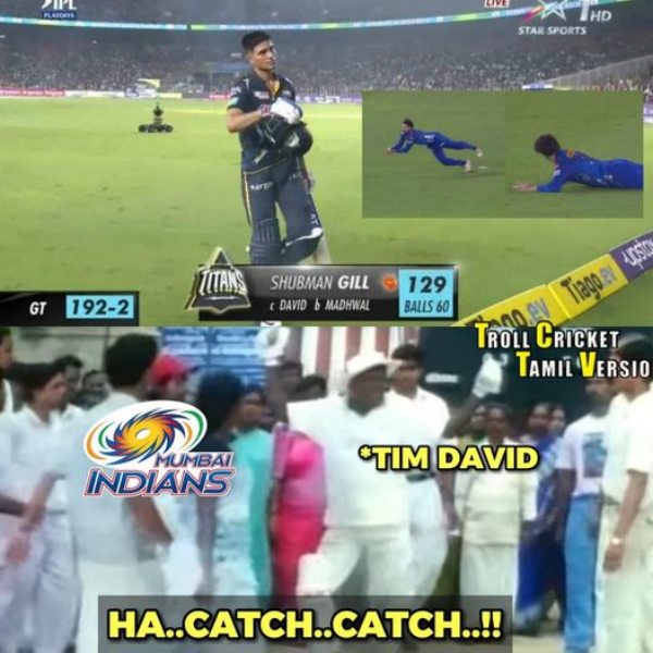IPL 2023: Stunning Memes from Social Media after Gujarat won by 62 Runs against Mumbai in the Qualifier 2 