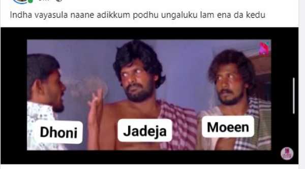 After MS Dhoni Sixes, Fans created Stunning Memes from Chennai batting against Delhi at Chepauk 