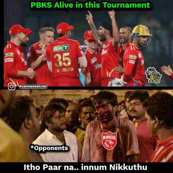 Fantastic Memes from social media after Punjab won by 31 Runs against Delhi Capitals in IPL 2023 