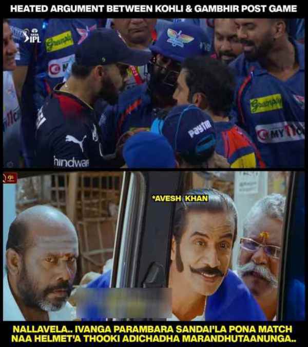 IPL 2023: Stunning memes from Social media after RCB beat LSG by 18 Runs and Virat Kohli - Gambhir Argument 
