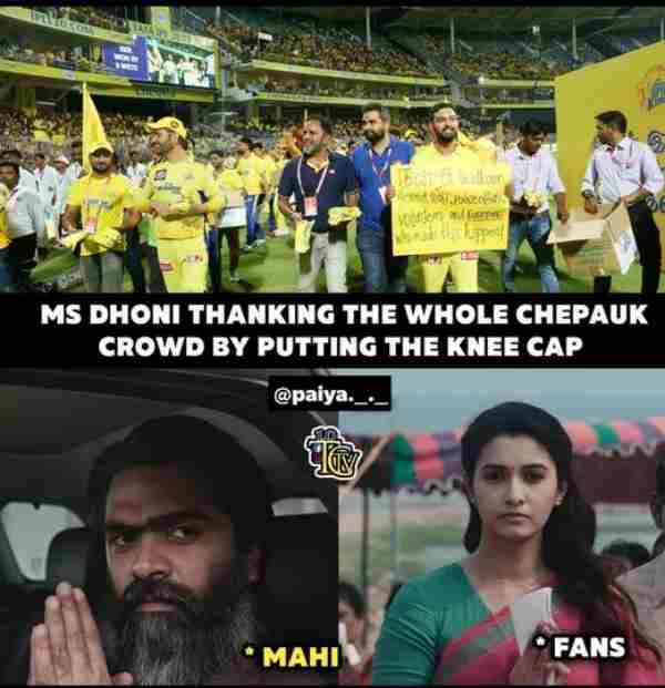 Stunning memes from social media after KKR beat CSK by 6 Wickets in IPL 2023 