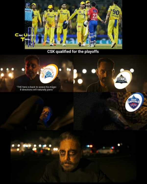 IPL 2023: Stunning memes from Social Media after CSK enters into playoffs by beating Delhi by 77 runs 