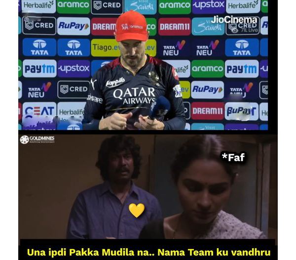 Stunning Memes from Social Media after Mumbai Indians chased down 200 target on 16.2 overs against RCB